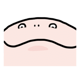 Rough axolotl,  Hanayo <English version> sticker #4412370