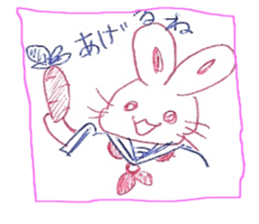 Cat snow sticker #4412458