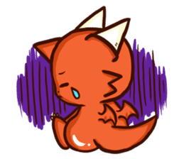 Neryu Dragon-cat sticker #4413154
