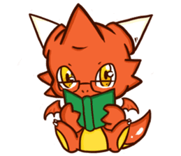 Neryu Dragon-cat sticker #4413161