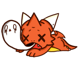 Neryu Dragon-cat sticker #4413175