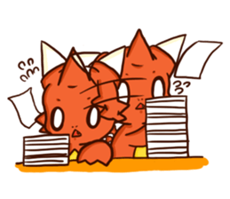 Neryu Dragon-cat sticker #4413176