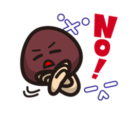 Simeji mushroom sticker #4413356