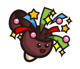 Simeji mushroom sticker #4413373