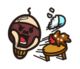 Simeji mushroom sticker #4413376
