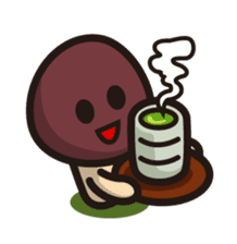 Simeji mushroom sticker #4413390