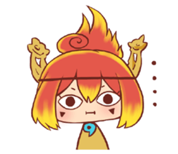 Nonchan and yakkun sticker #4413792