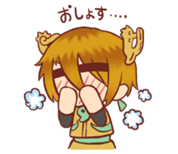 Nonchan and yakkun sticker #4413793