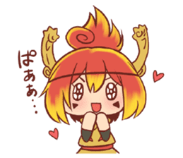 Nonchan and yakkun sticker #4413794