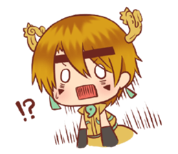 Nonchan and yakkun sticker #4413795