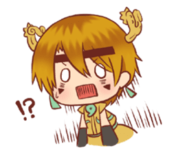 Nonchan and yakkun sticker #4413795