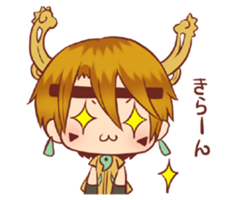 Nonchan and yakkun sticker #4413797