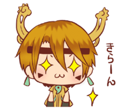 Nonchan and yakkun sticker #4413797