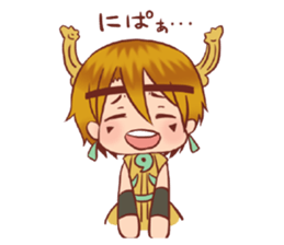 Nonchan and yakkun sticker #4413805