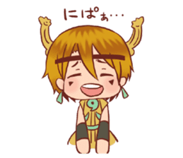 Nonchan and yakkun sticker #4413805