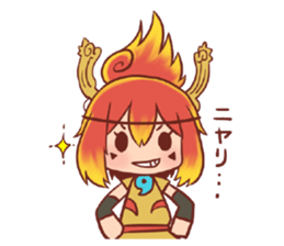 Nonchan and yakkun sticker #4413806