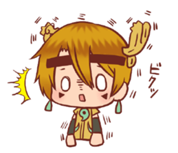 Nonchan and yakkun sticker #4413809