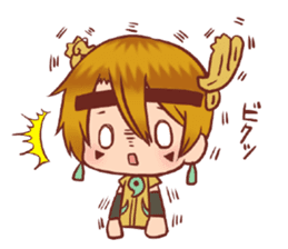 Nonchan and yakkun sticker #4413809