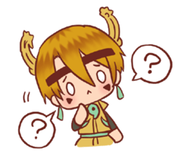 Nonchan and yakkun sticker #4413811