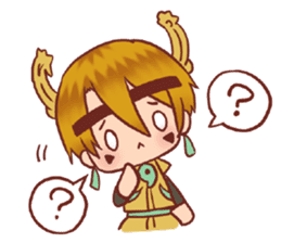 Nonchan and yakkun sticker #4413811