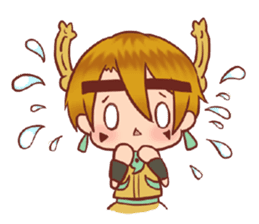 Nonchan and yakkun sticker #4413813