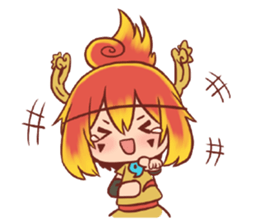 Nonchan and yakkun sticker #4413814