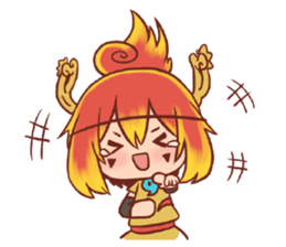 Nonchan and yakkun sticker #4413814