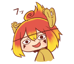 Nonchan and yakkun sticker #4413816