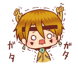 Nonchan and yakkun sticker #4413819