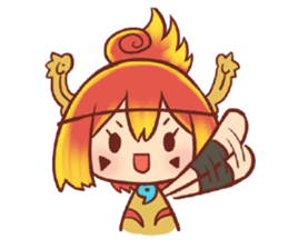 Nonchan and yakkun sticker #4413820