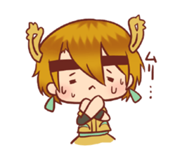 Nonchan and yakkun sticker #4413823