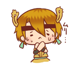 Nonchan and yakkun sticker #4413823