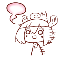 Nonchan and yakkun sticker #4413824