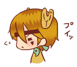 Nonchan and yakkun sticker #4413825