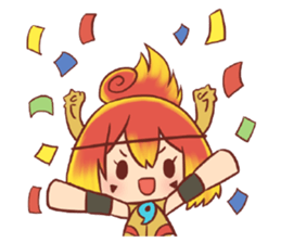 Nonchan and yakkun sticker #4413826