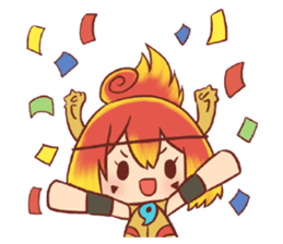 Nonchan and yakkun sticker #4413826