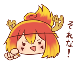 Nonchan and yakkun sticker #4413829