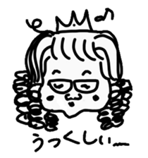 The dad with forty faces sticker #4414137