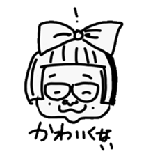 The dad with forty faces sticker #4414141