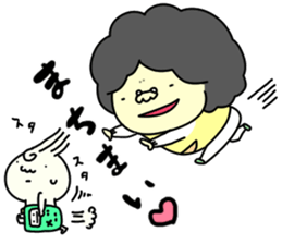Udon boy and mother Katsumi Sanuki 2 sticker #4414265