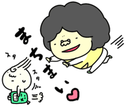 Udon boy and mother Katsumi Sanuki 2 sticker #4414265
