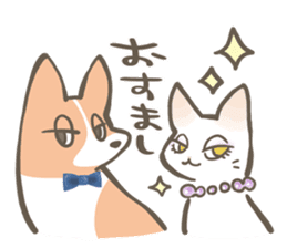 Shiro & Momo sticker #4414446