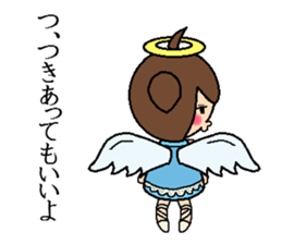 angel sticker sticker #4414660