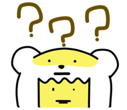 Min-jun : Polar bear mascot sticker #4414676