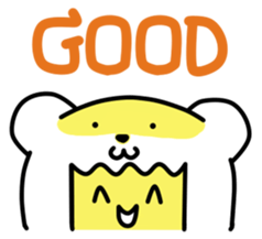 Min-jun : Polar bear mascot sticker #4414686