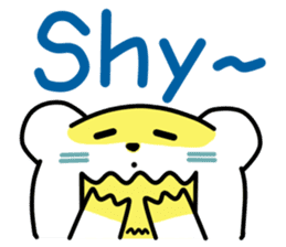 Min-jun : Polar bear mascot sticker #4414698