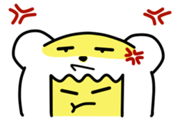 Min-jun : Polar bear mascot sticker #4414706