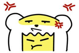 Min-jun : Polar bear mascot sticker #4414706