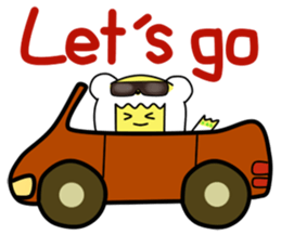 Min-jun : Polar bear mascot sticker #4414708