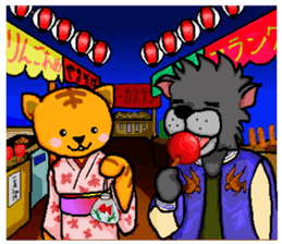 Annual Events in Japan. sticker #4415219